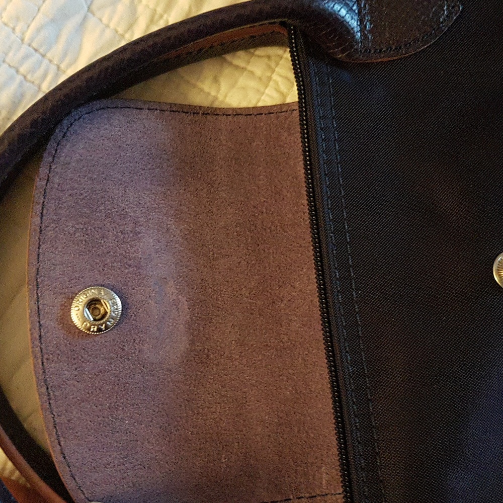Longchamp 70 Year Anniversary Purple Tote - Picture 10 of 12